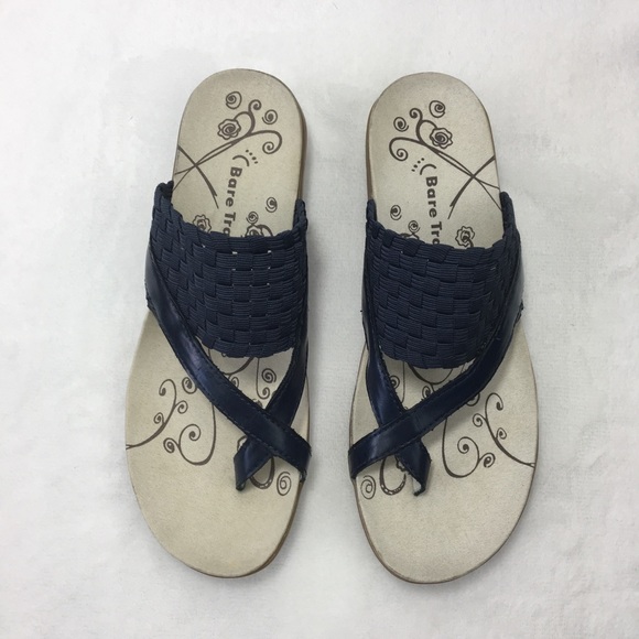 baretraps navy sandals
